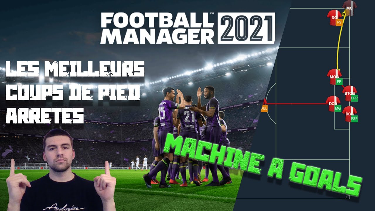 [FM21] Le MEILLEUR Corner pour marquer ! (Bonus: Coups francs + Touches)