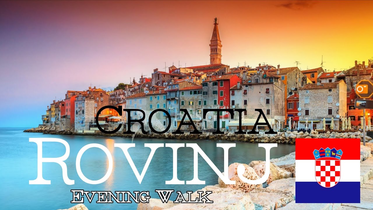 🇭🇷 ВЕЧЕРНЯЯ ПРОГУЛКА ПО ЗАГАДОЧНОМУ ГОРОДУ РОВИНЬ, ХОРВАТИЯ #croatia #rovinj #walkingtour #travel