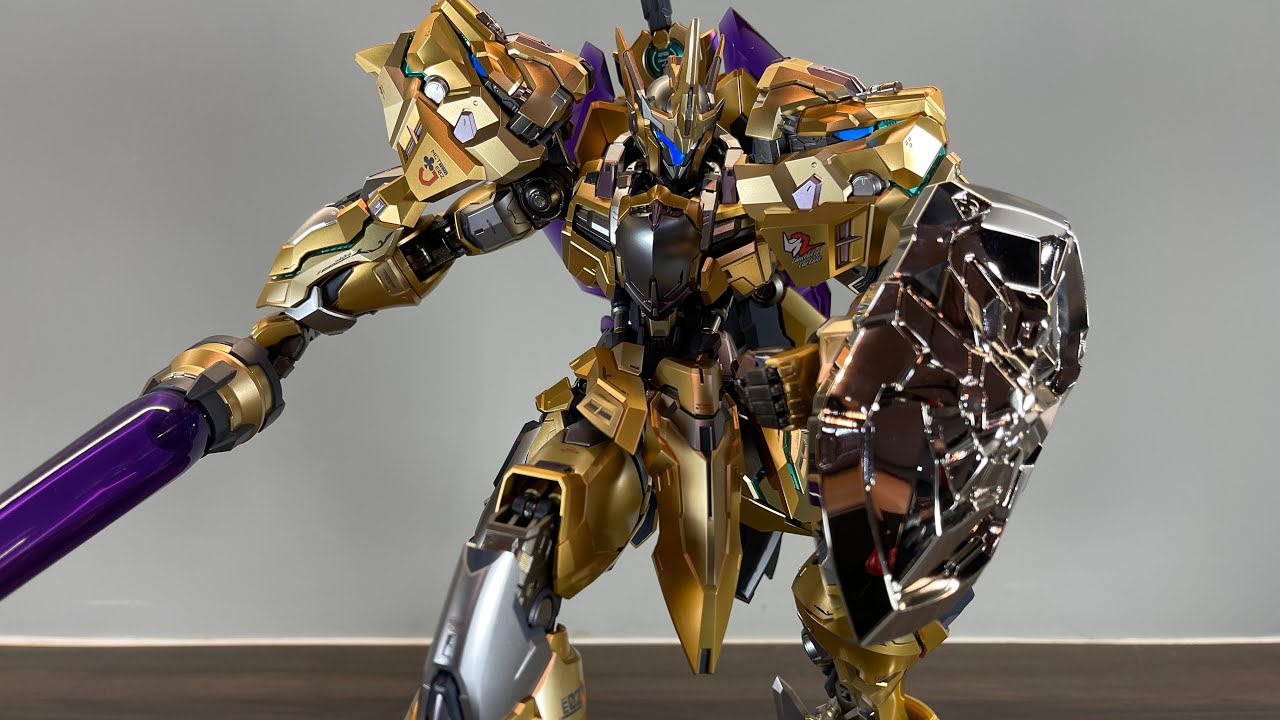 MoShow Progenitor Effect Noble Class (LE)- Lancelot of The Lake (Gold) 模寿- 湖中骑士 金色 限定版 4k Unboxing