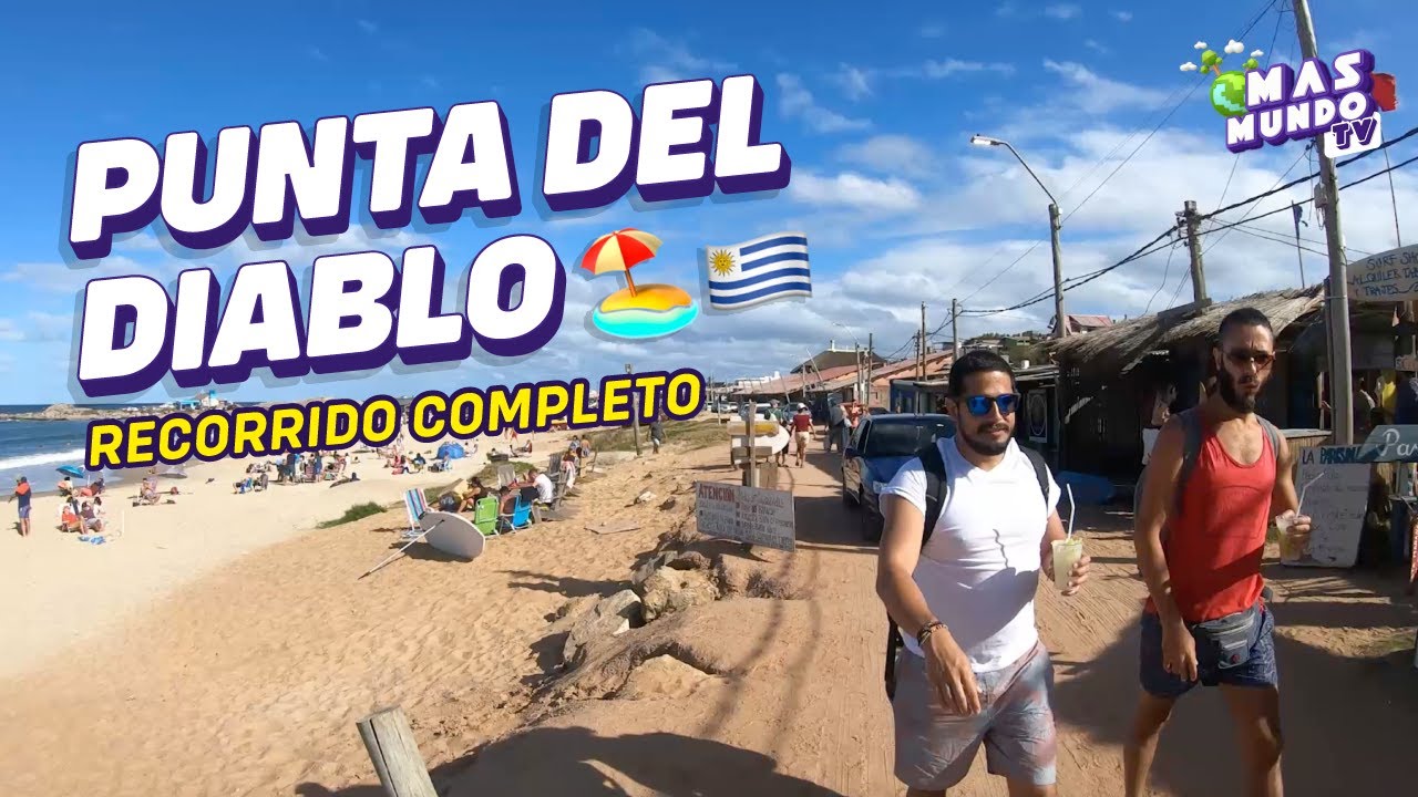 PUNTA DEL DIABLO URUGUAY 🏖️ Tour de Playas y Pueblo