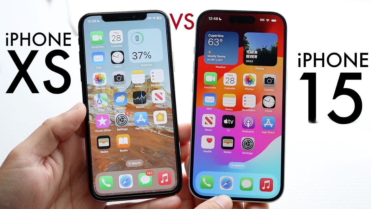 iPhone 15 против iPhone XS! (Сравнение) (Обзор)