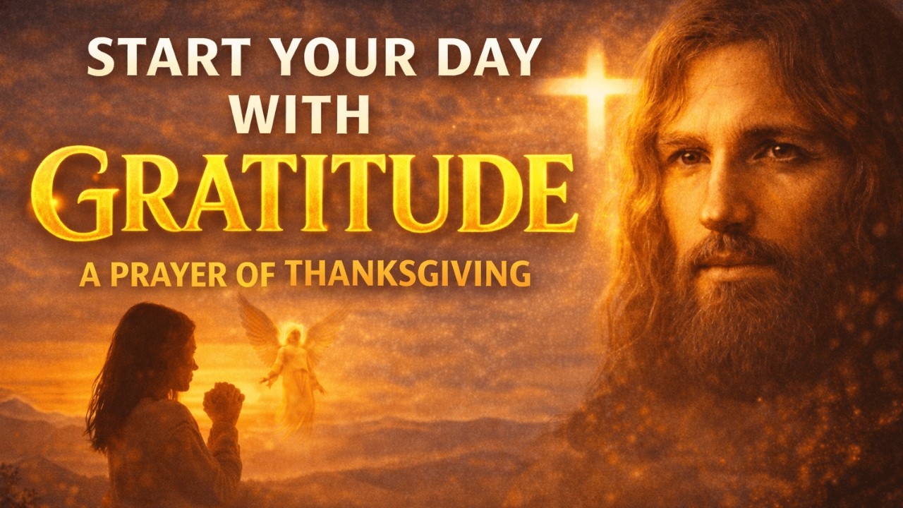A PRAYER OF GRATITUDE AND THANKFULNESS