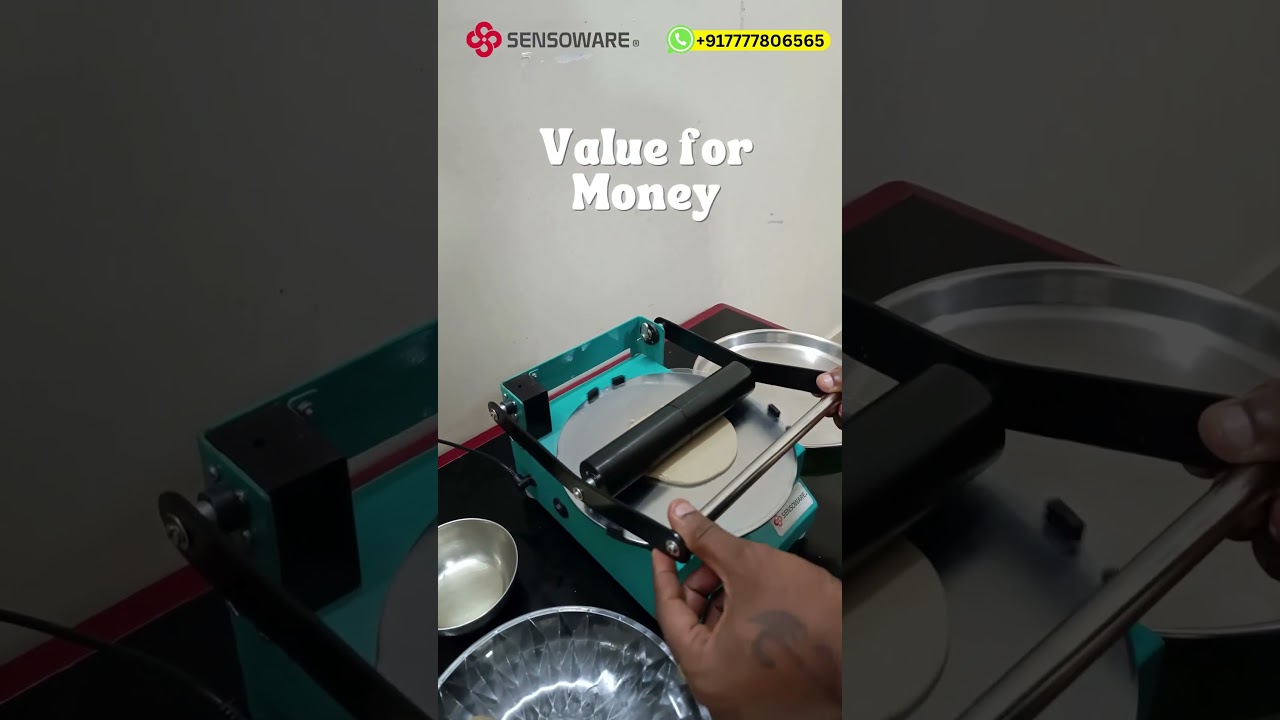 FM07 Semi Automatic Roti Roller &ndash; Affordable Roti Making Solution for Every Home
