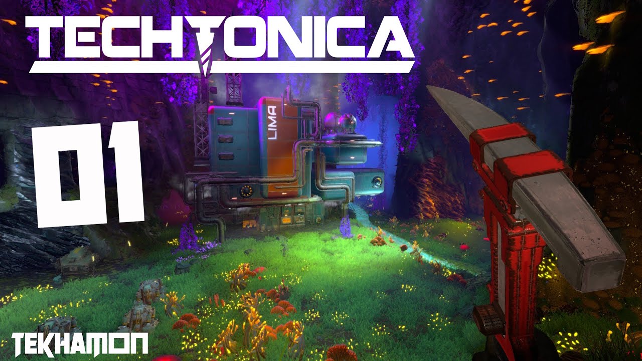Une usine dans des grottes champignonesques ! [FR] Techtonica #01