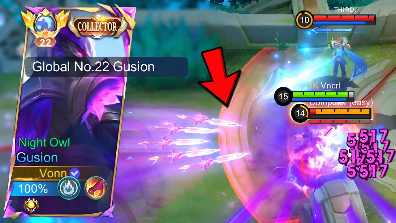 Какого хрена?! Сборка GUSION ONE SHOT просто супер! (Настоятельно рекомендуется💯)