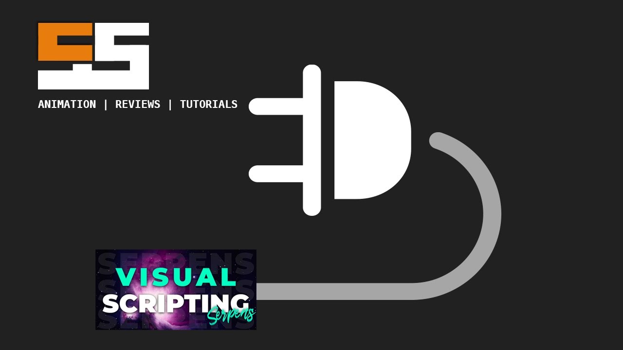 Visual Scripting Tutorial: Serpens addon - Boolean, display checkbox and if layout