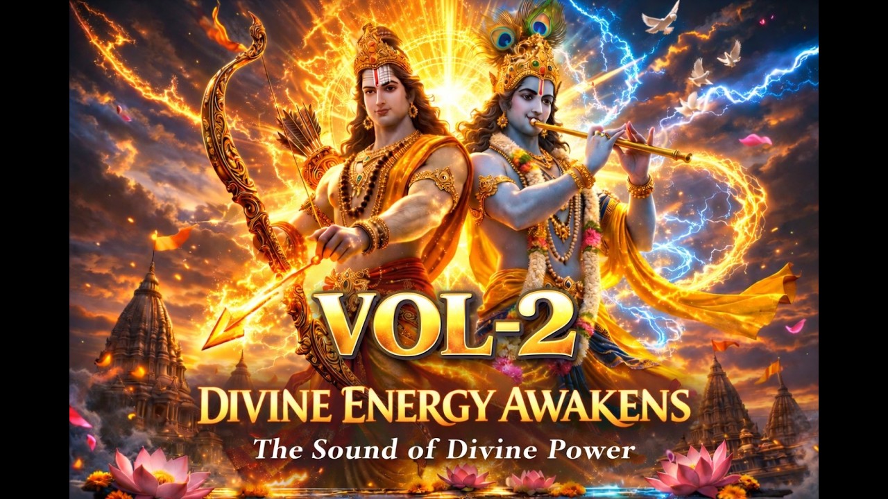 Divine Energy Awakens VOL-2 ⚡ Hare Ram Hare Krishna | Bhakti Bass Drop