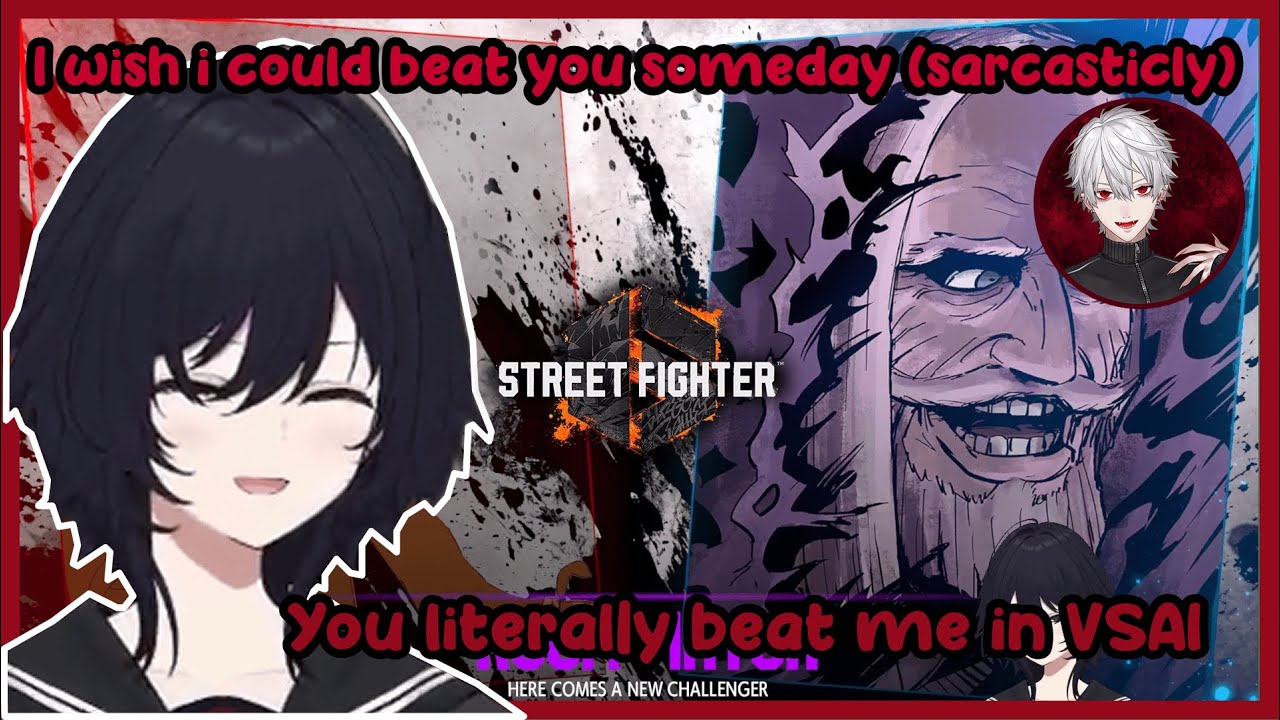 Kuzuha Keep Challenging Ren-Kun Into SF6 Match [Kisaragi Ren / Kuzuha / VSPO / Nijisanji]