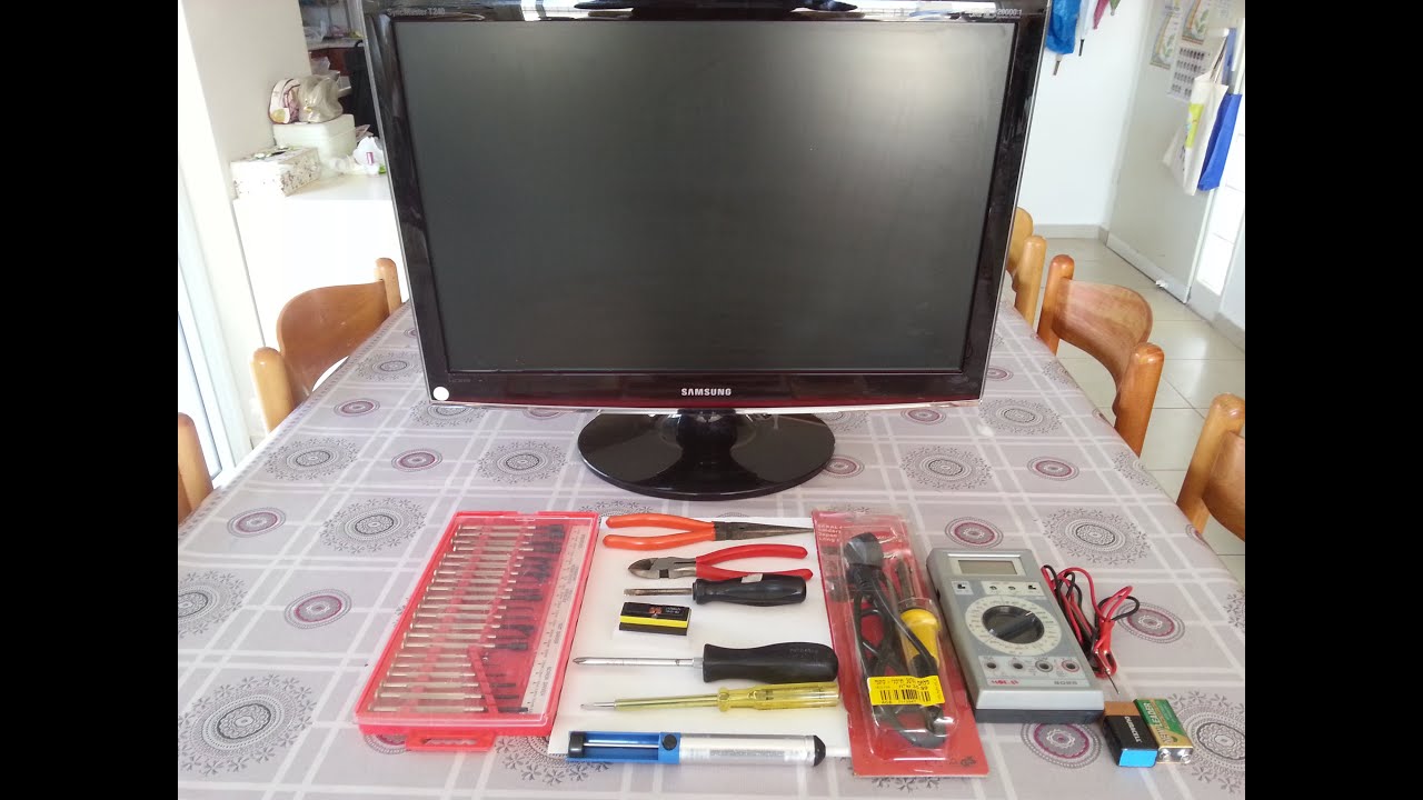 How To fix a Samsung LCD 24