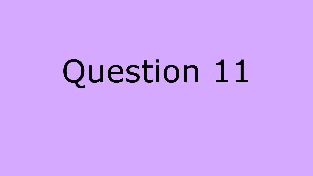 QTS Maths Test 1