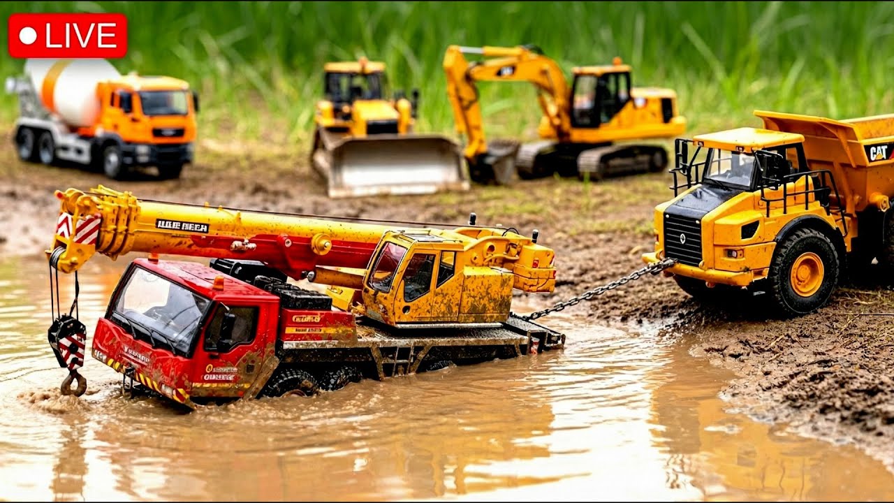 🔴 LIVE The Great Truck Rescue Mission! 🚜🚨