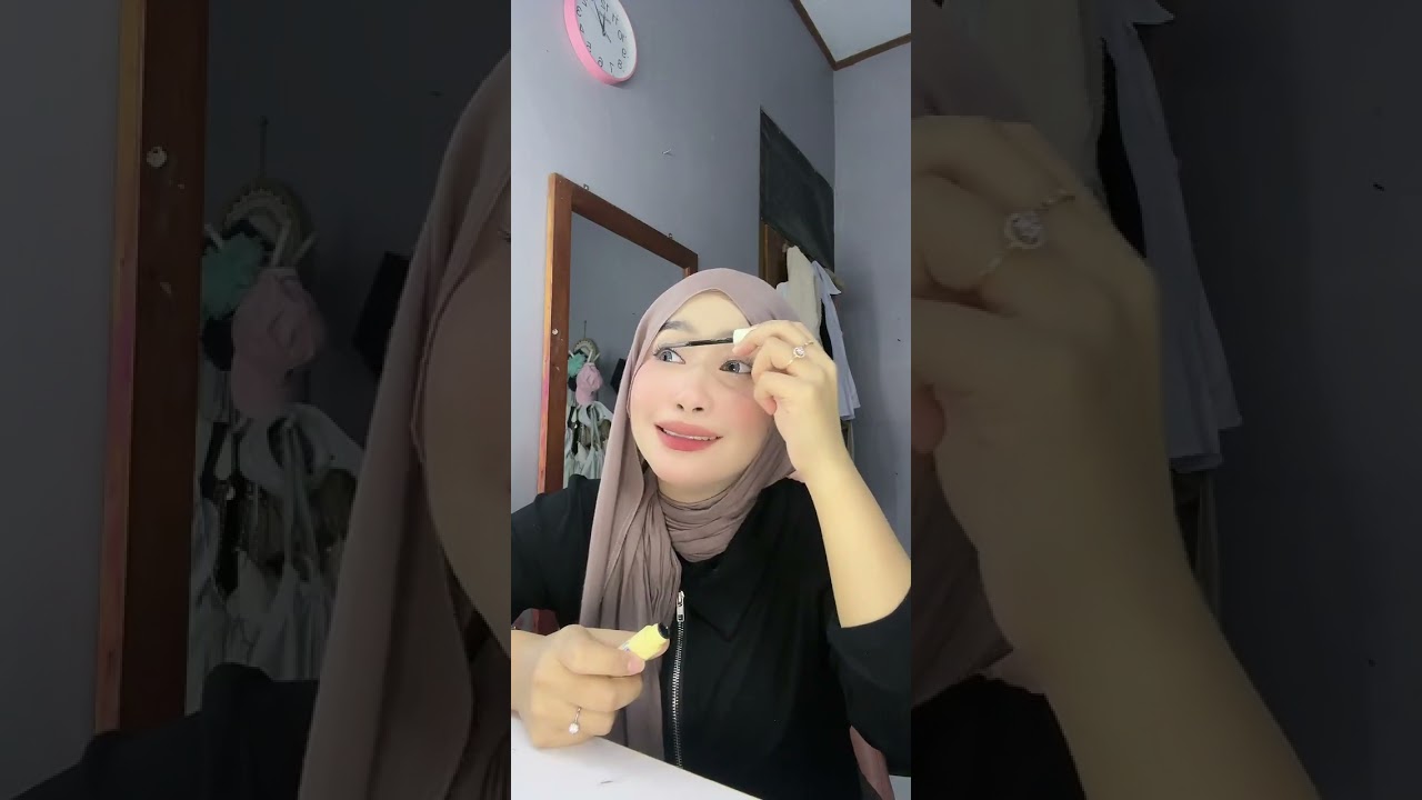 Cumil live tik tok hijab hitam