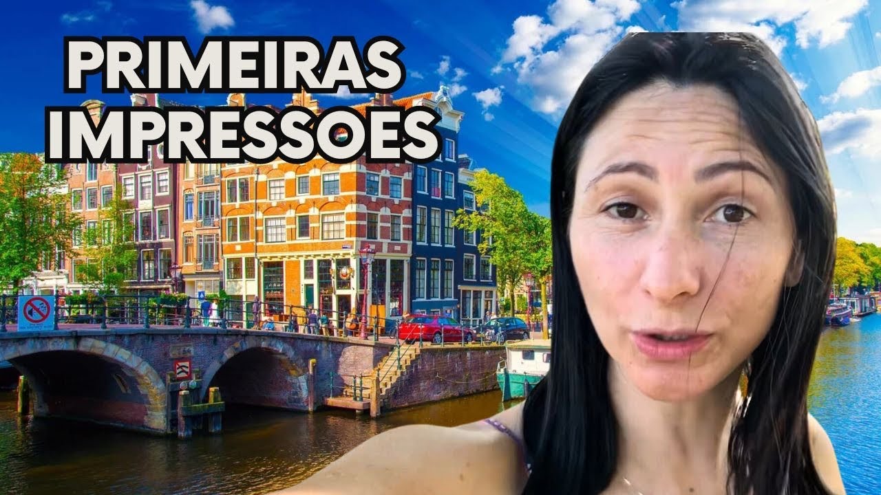 Chegamos na Capital da Holanda de Kombi, nossas primeiras impressões.