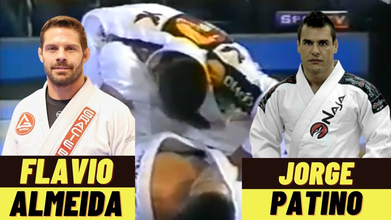 Flavio Almeida vs Jorge Macaco Patino Jiu Jitsu Match  | Rio  vs Sao Paulo Friendship Cup 2000