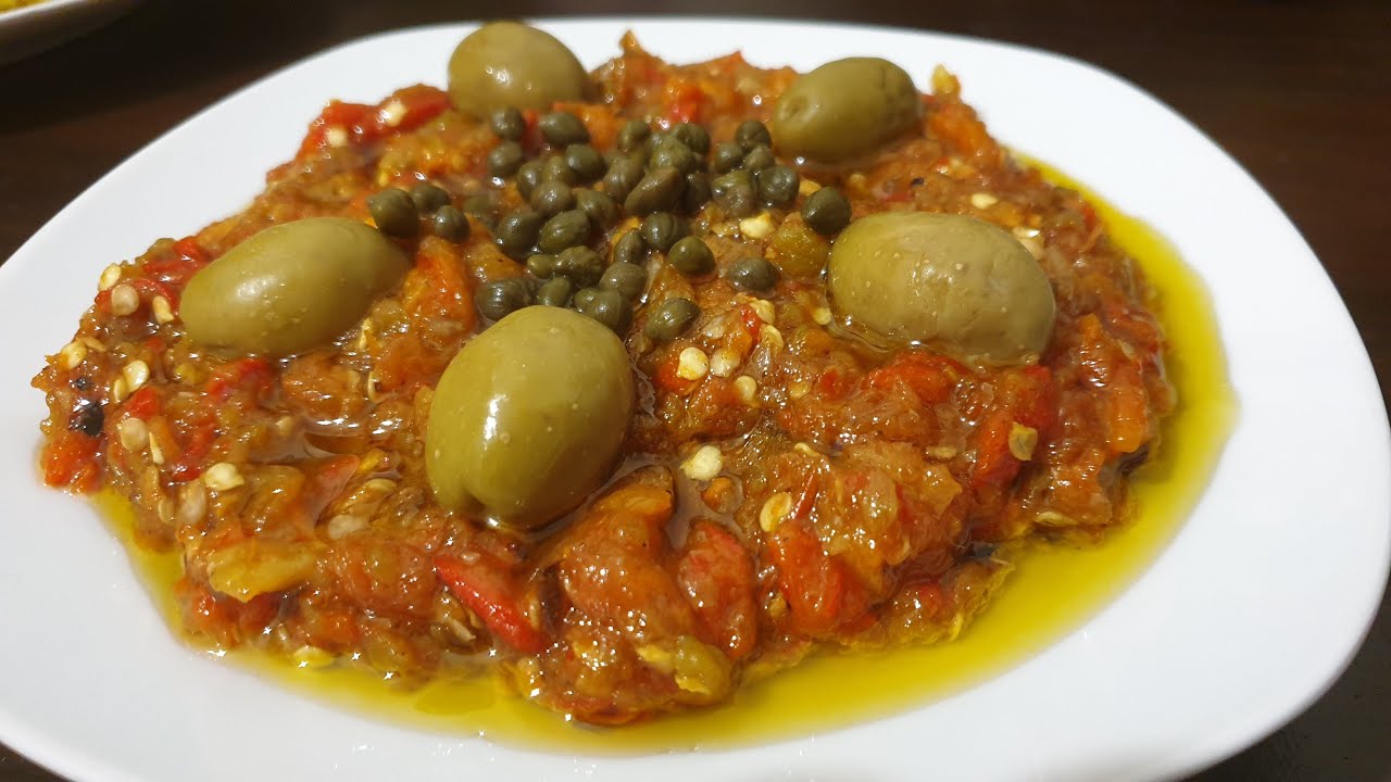 سلاطة مشوية و طريقة الإحتفاض بها لمدة طويلة_ slata mechweya