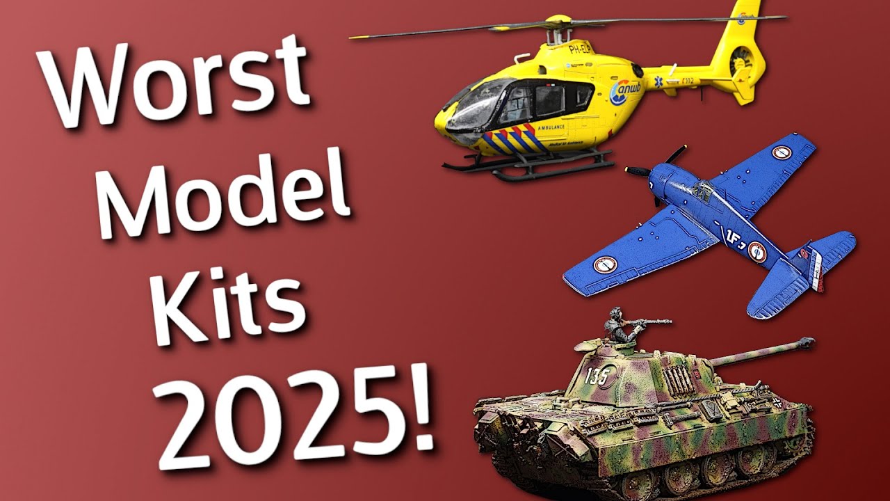 The WORST Plastic Scale Model Kits I Built in 2025!