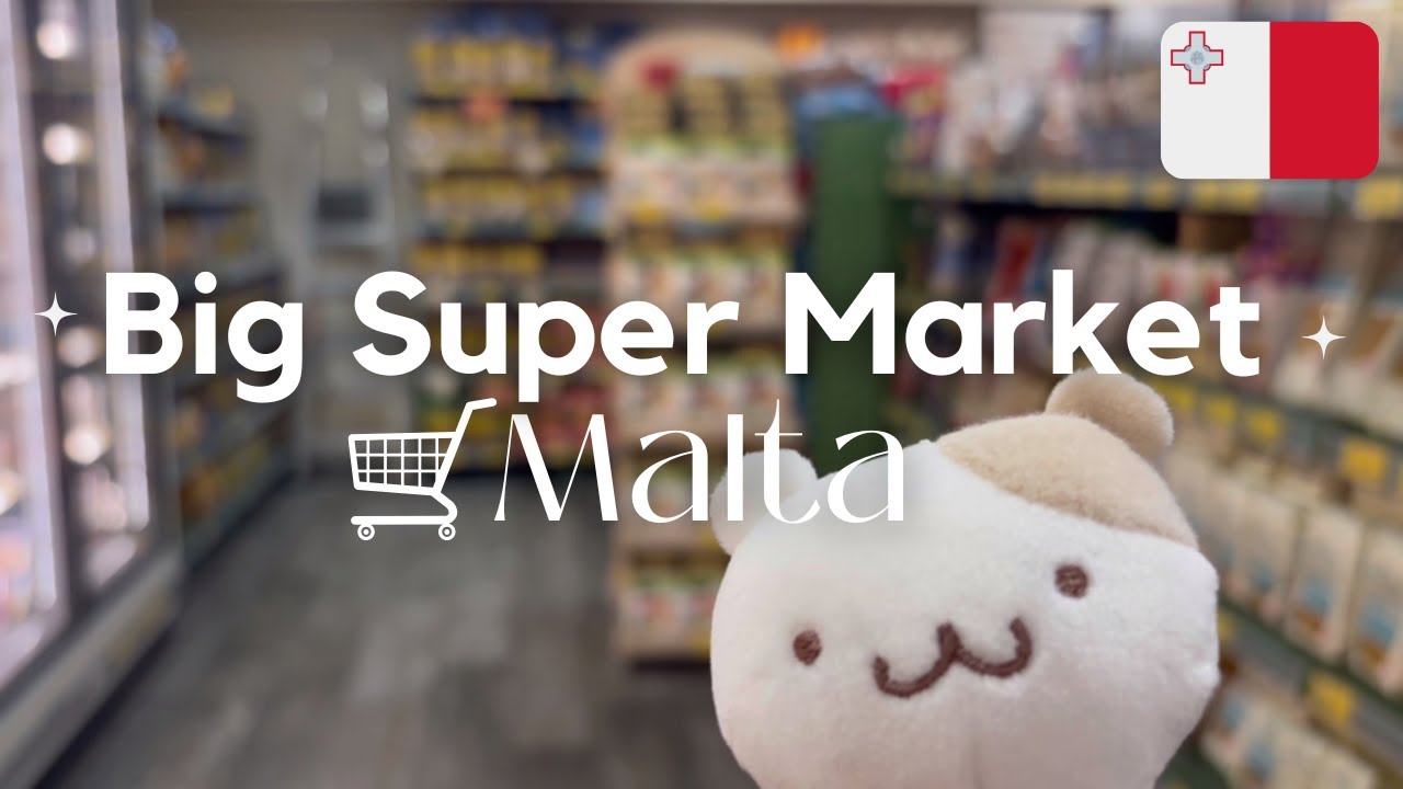 【マルタ生活】🇲🇹大型スーパーとスポーツショップ｜プロテイン買うならここが安い！