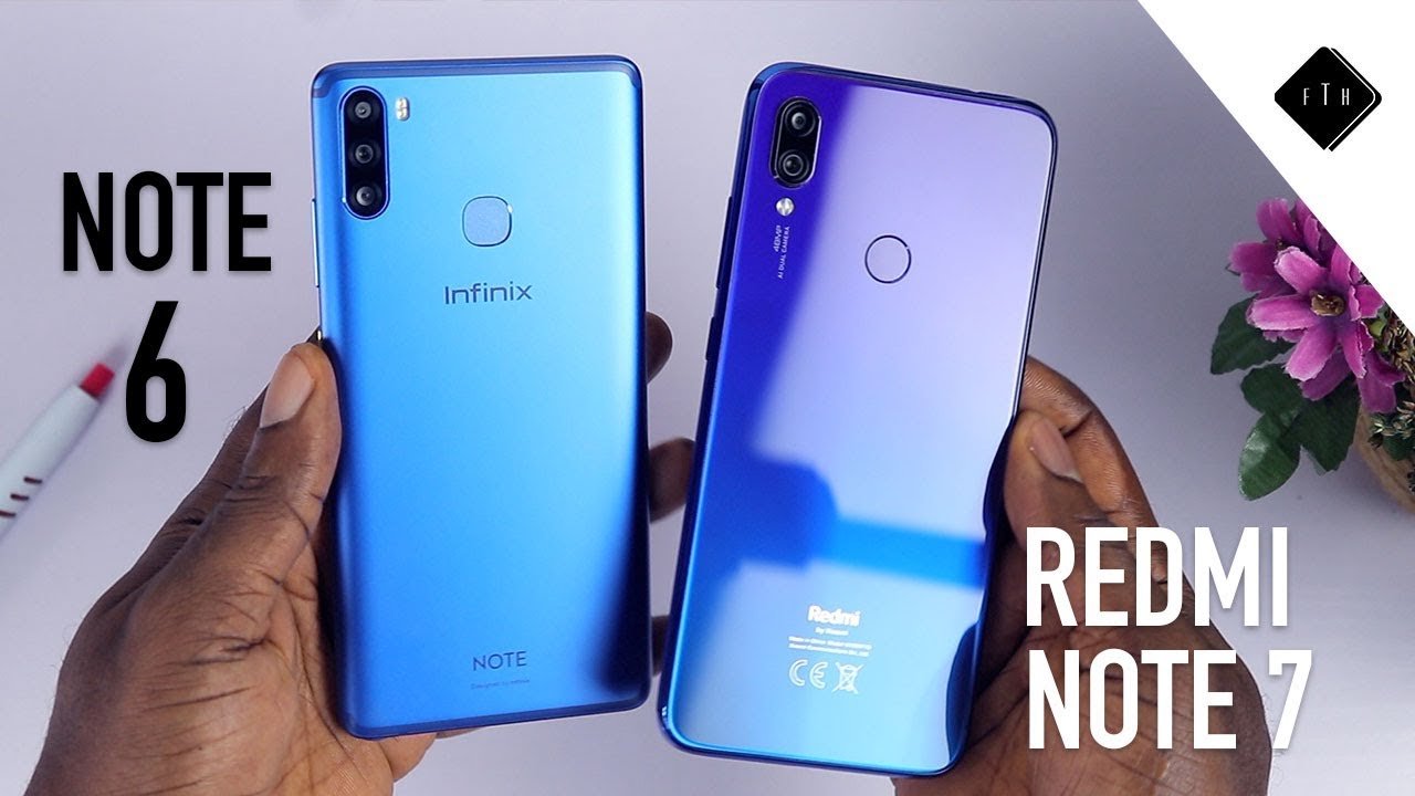 Infinix note 6 vs Redmi note 7 Comparison + GIVEAWAY!