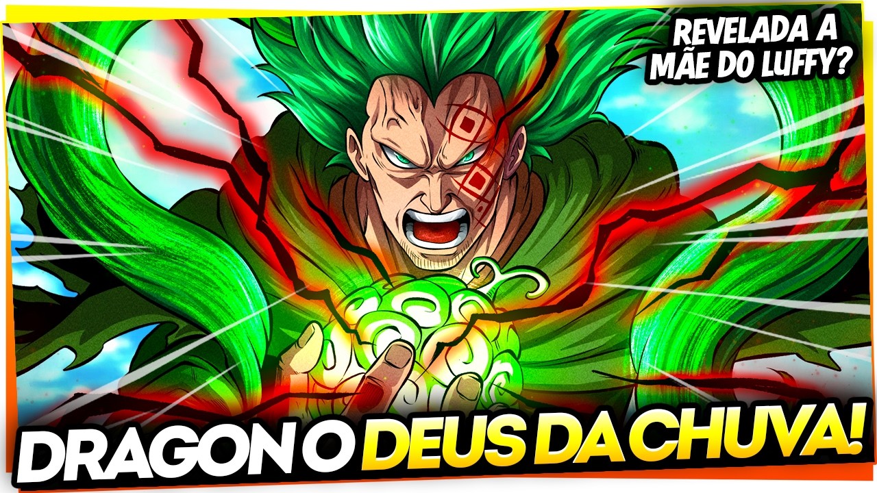REVELADO O PODER DE MONKEY D DRAGON O DEUS DA CHUVA! ZAZA A M&Atilde;E DO LUFFY APARECE! - ONE PIECE 1182