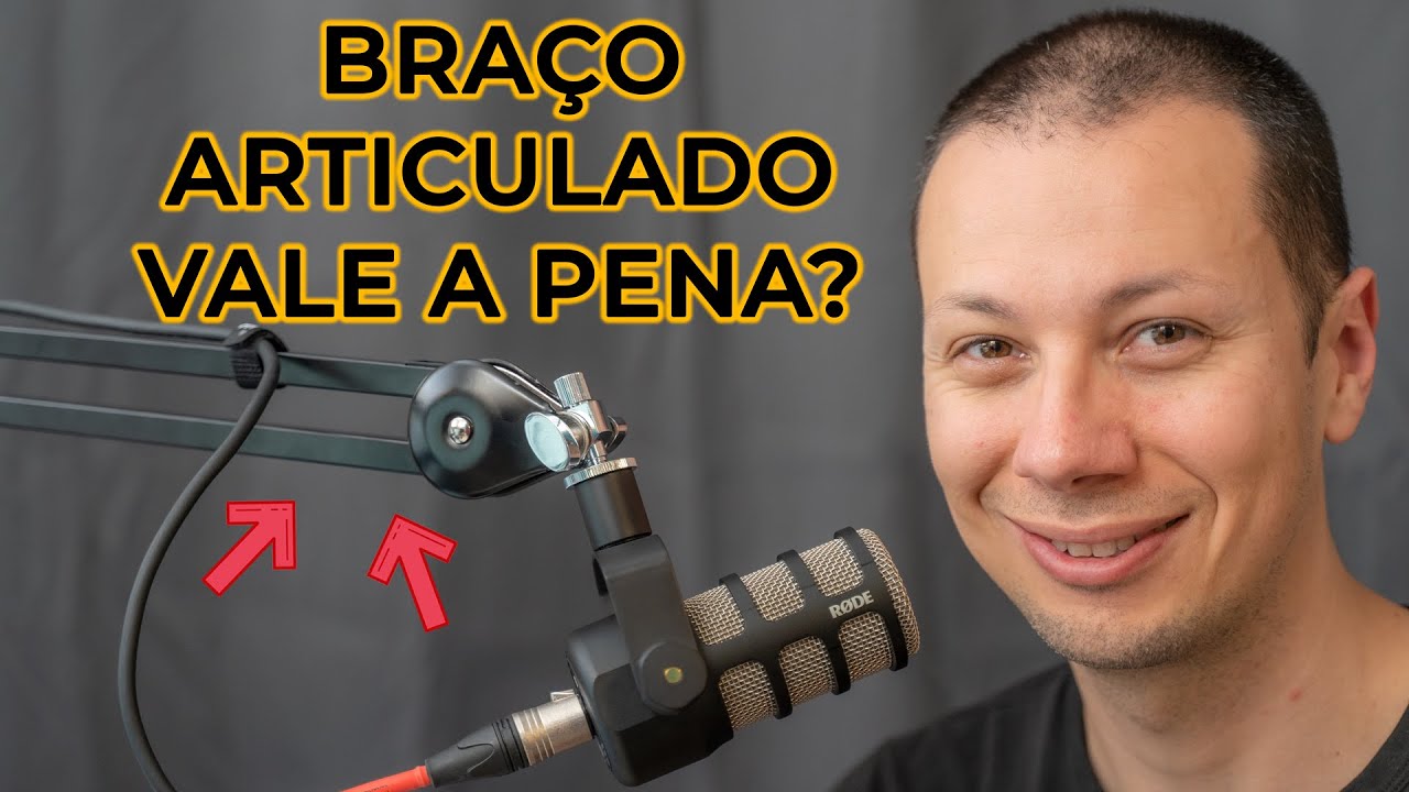 UNBOXING: BRAÇO ARTICULADO PARA MICROFONE BM 800, RODE, SHURE, MXL, FIFINE, AT2020, AKG, ARCANO
