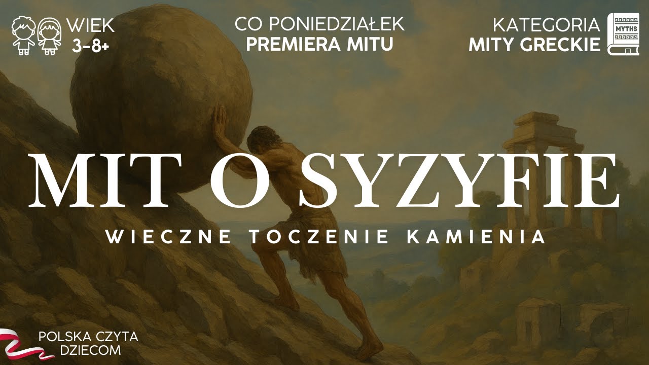 Syzyf - Mit Grecki | Bajka dla dzieci 3-8 lat | Polskie Bajki dla Maluchów