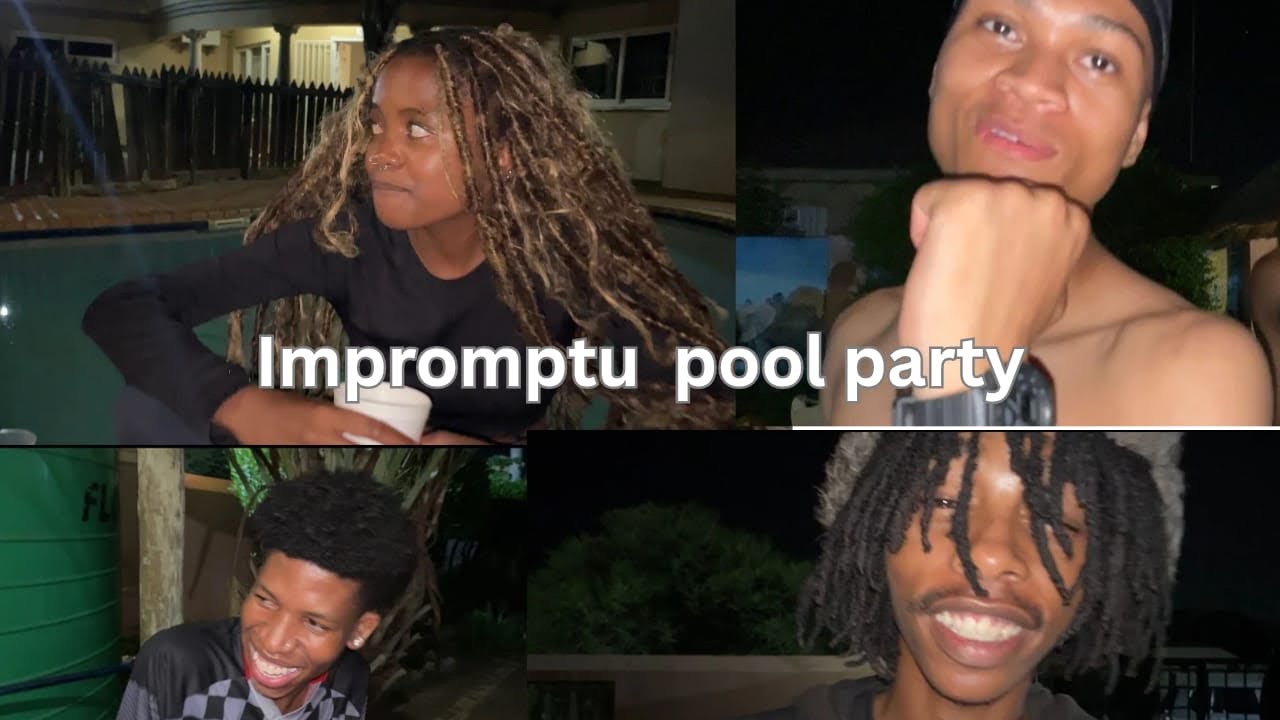 went to a pool party