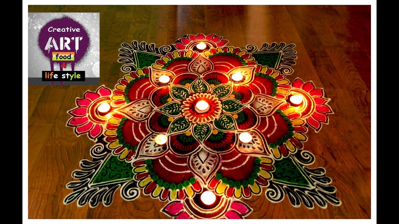 Rangoli for diwali | diwali special | Art with Creativity