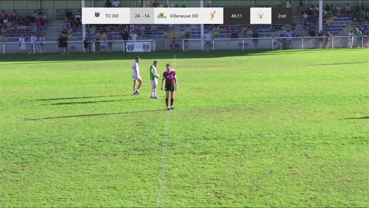 TOXIII vs Villeneuve - U19 & Elite 1 - Journée 1