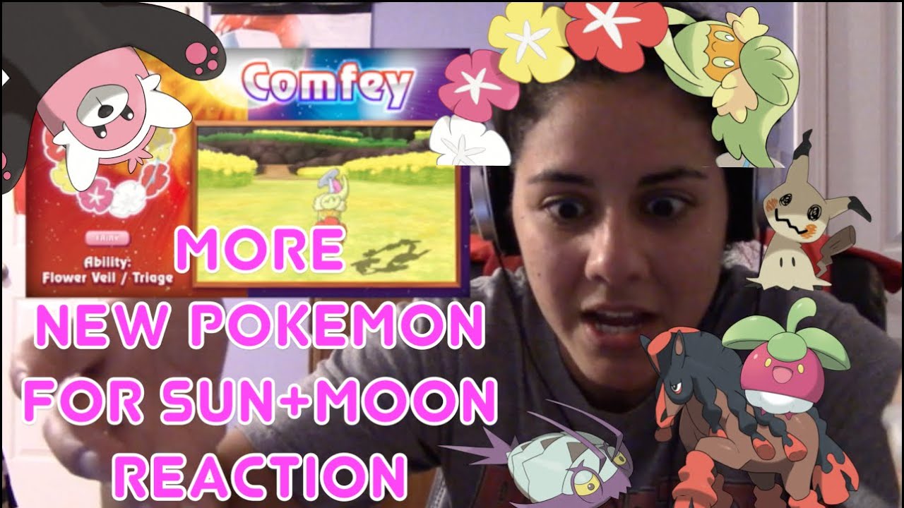 More New Pokemon for Sun+Moon Reaction!
