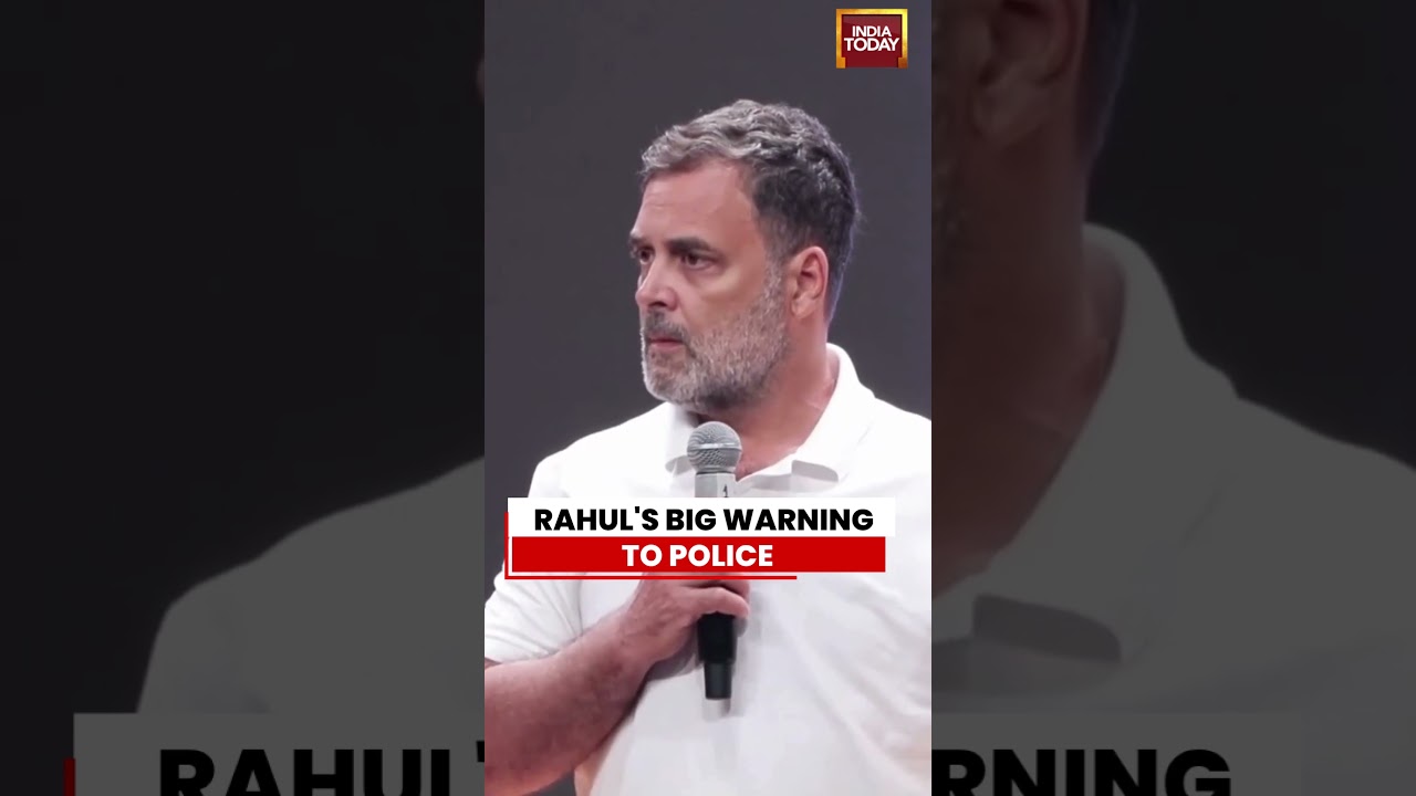 СУРОВОЕ ПРЕДУПРЕЖДЕНИЕ РАХУЛА ПОЛИЦИИ #rahulgandhi #полиция #студенческийпротест #shortsviral