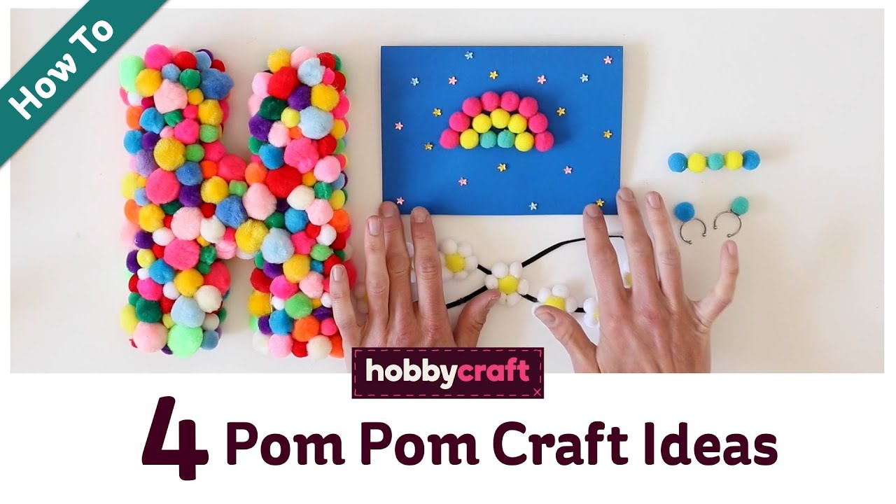 4 Pom Pom Projects to Make With Kids | Hobbycraft