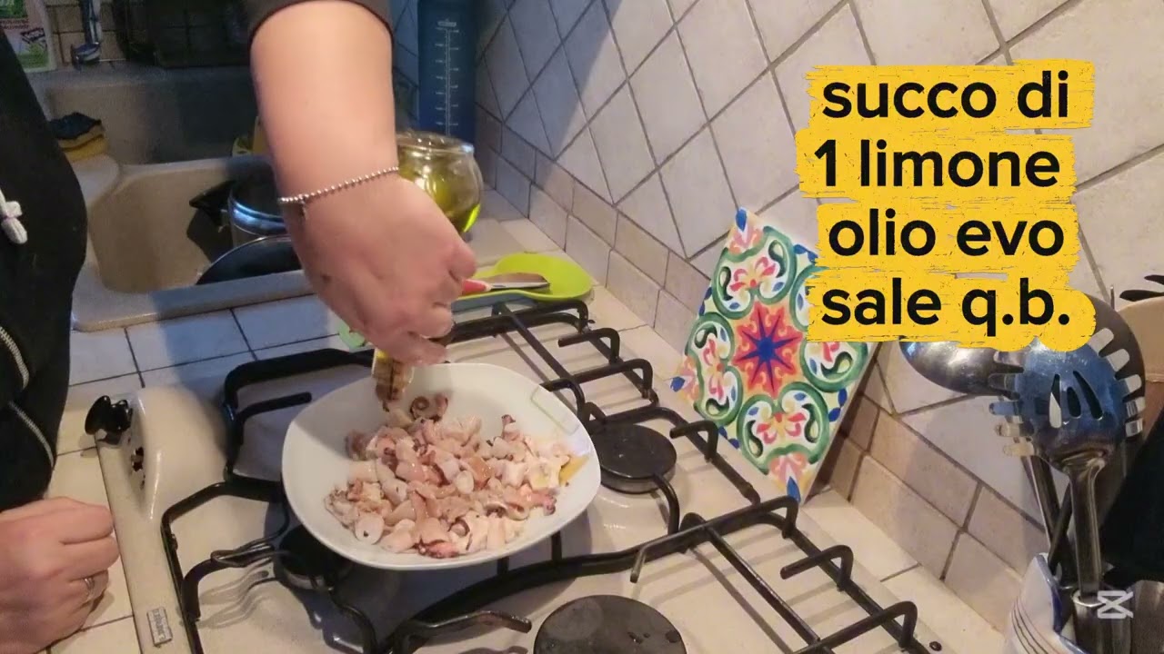 🐙 Polpo con Patate – Il Profumo del Mare nel Piatto 🥔