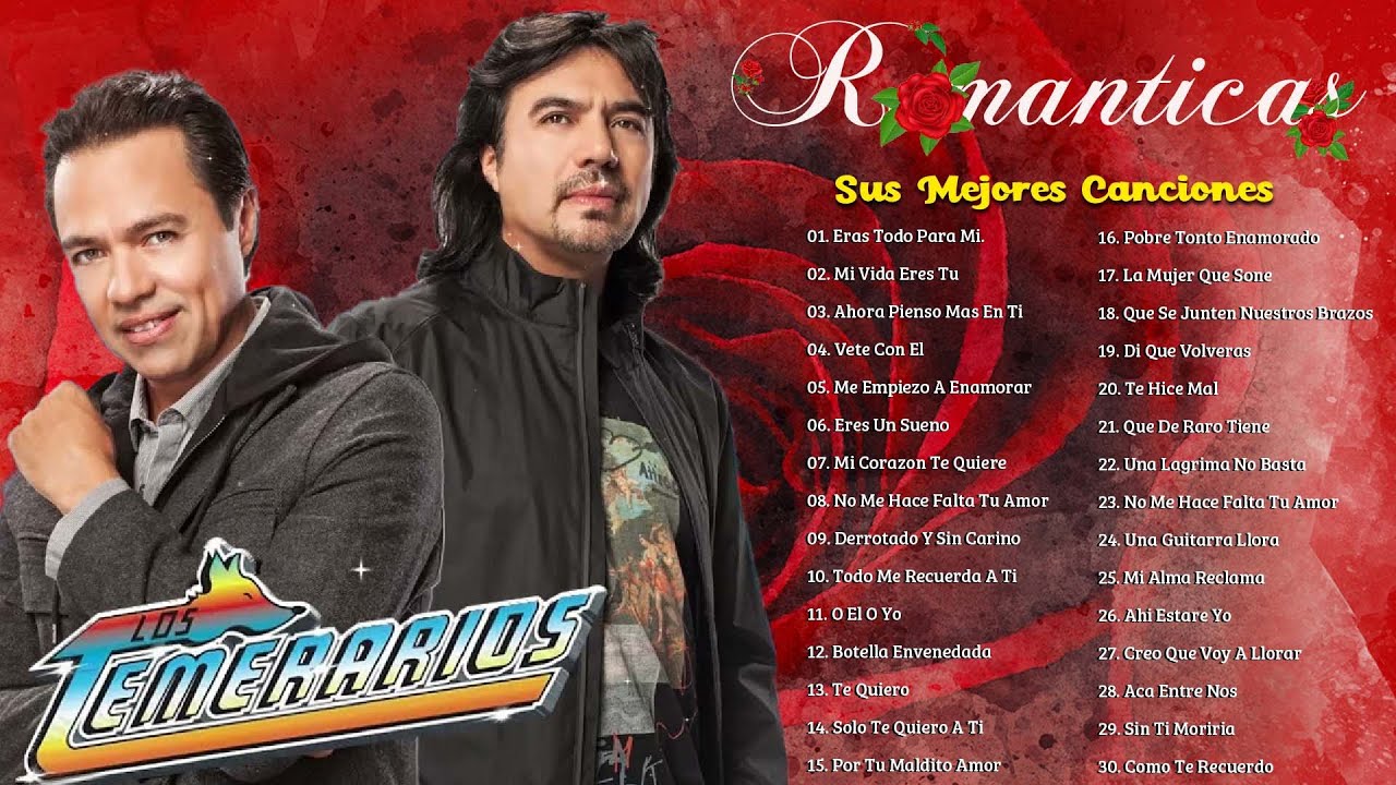 LOS TEMERARIOS VIEJITAS ROMÁNTICAS 💝 ROMÁNTICAS DEL AYER 💝 MEJORES VIEJITAS CANCIONES INOLVIDABLES