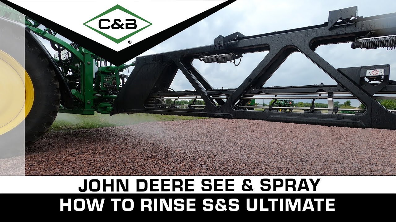 How to Rinse: John Deere See & Spray Ultimate