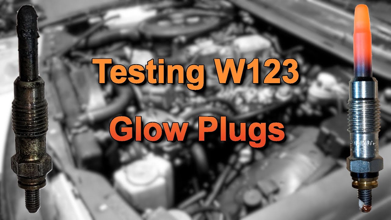 W123 Cold start problems? Glow Plug Testing, Reaming and Replacement.