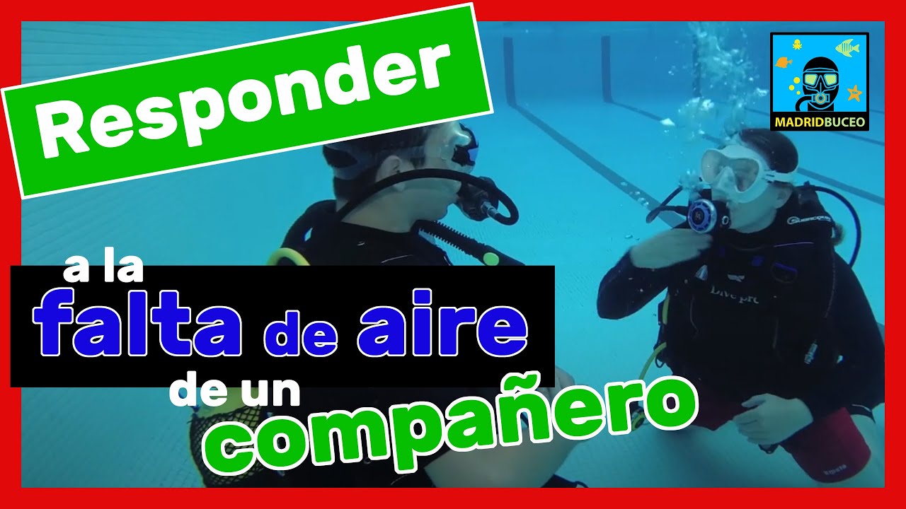 Responder a la falta de aire de un compañero