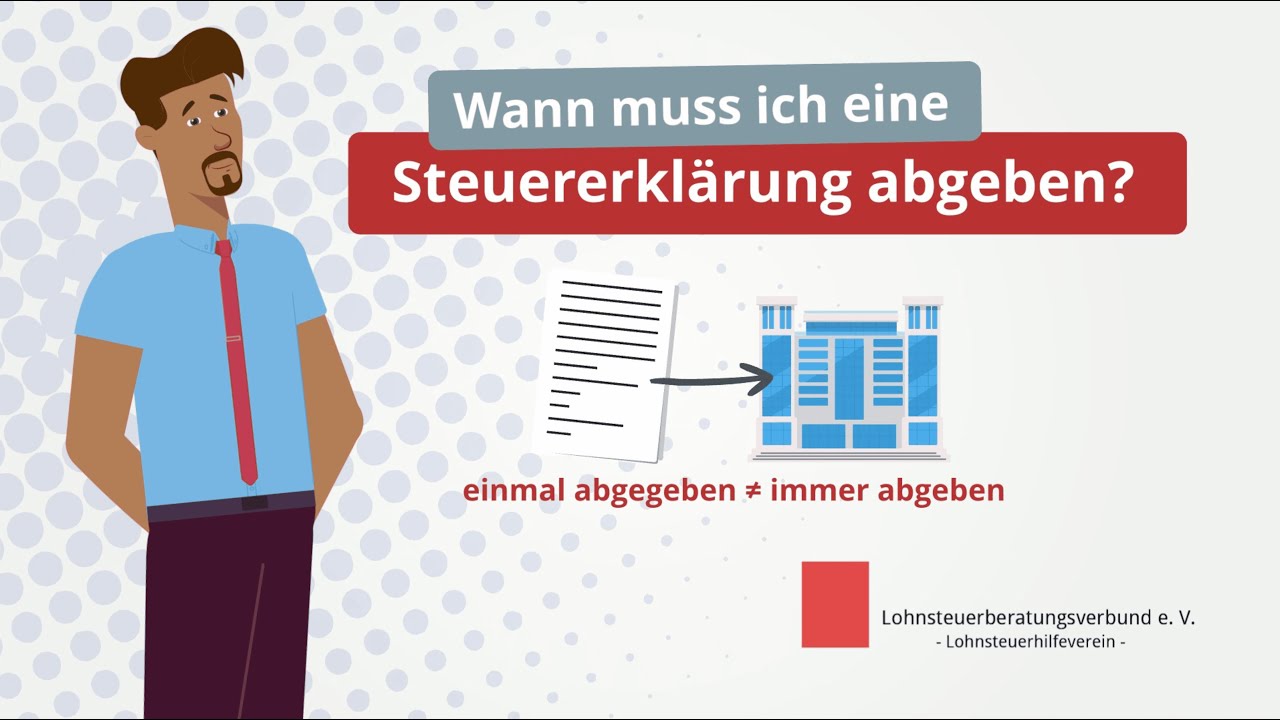 Wann MUSS ich eine Steuererkl&auml;rung abgeben? 🤔 Abgabepflicht einer Steuererkl&auml;rung