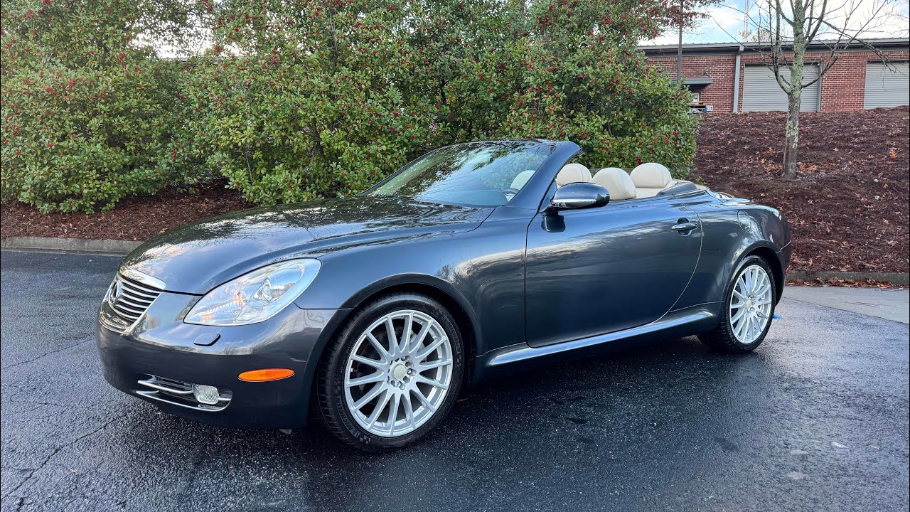 2007 Lexus SC430 59k miles, Smokey Granite Mica with Ivory Leather Interior