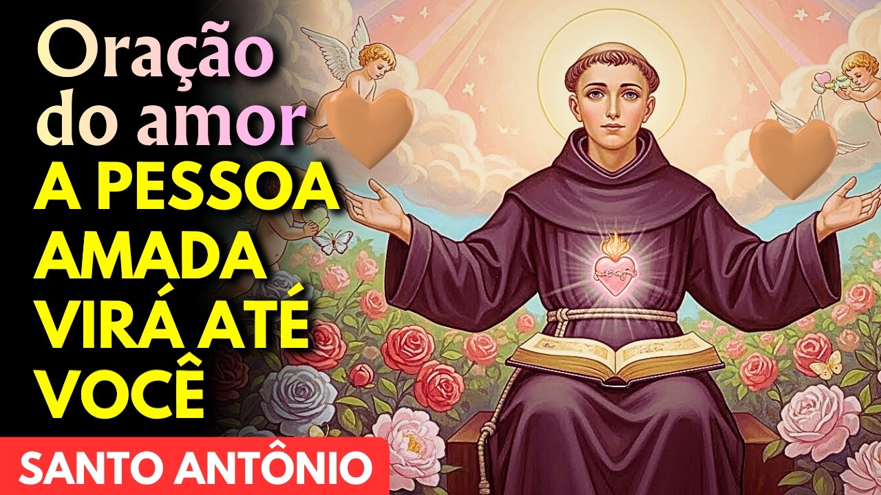 💖Oração Para Encontrar o Amor: Santo Antônio Trará a Pessoa Pra Você - Abre Caminhos da Vida Amorosa