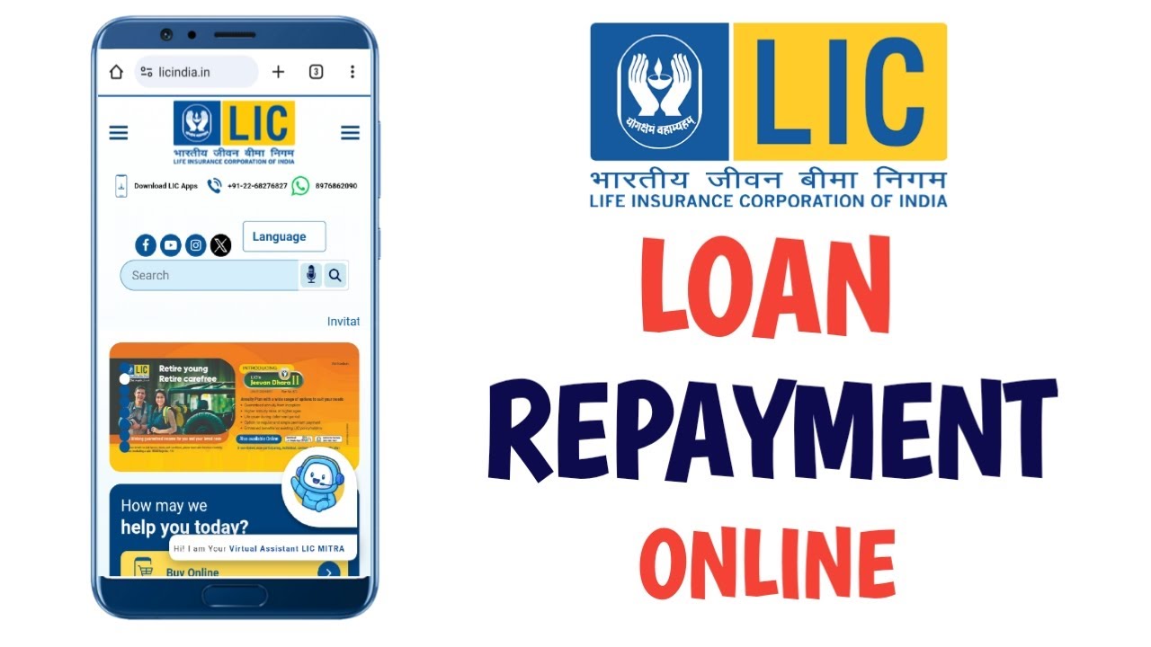 LIC Loan Repayment Online | How to Repay LIC Loan Online