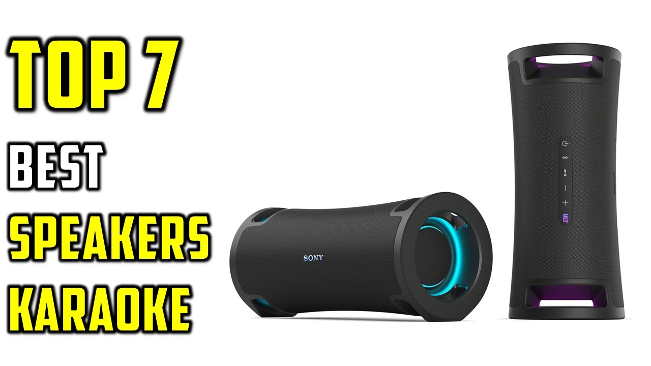 ✅Top 7: Best Speakers Karaoke in 2026 Reviews - [Which One is Right for You?]