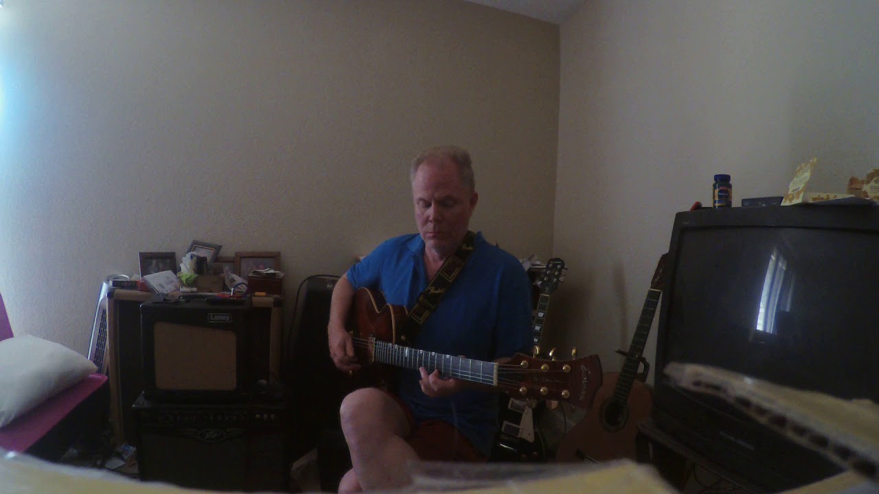 Autumn Leaves in G minor (Eastman El Rey Guitar) Jazz Improvisation