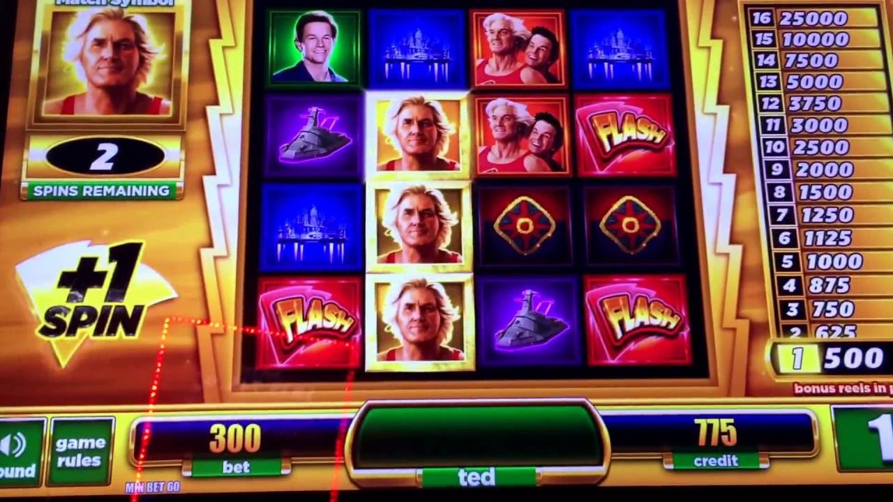Ted flash free spins @ max bet