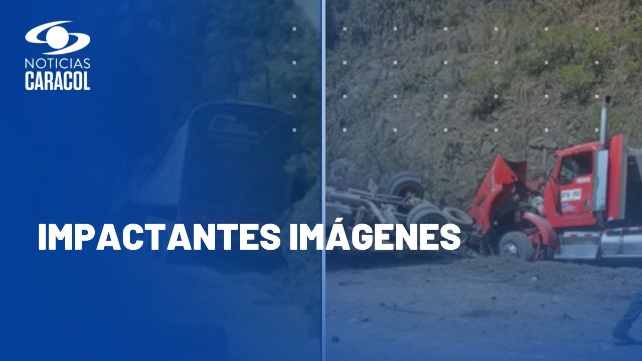 Grave accidente en la vía entre Zipaquirá y Ubaté deja al menos dos personas muertas