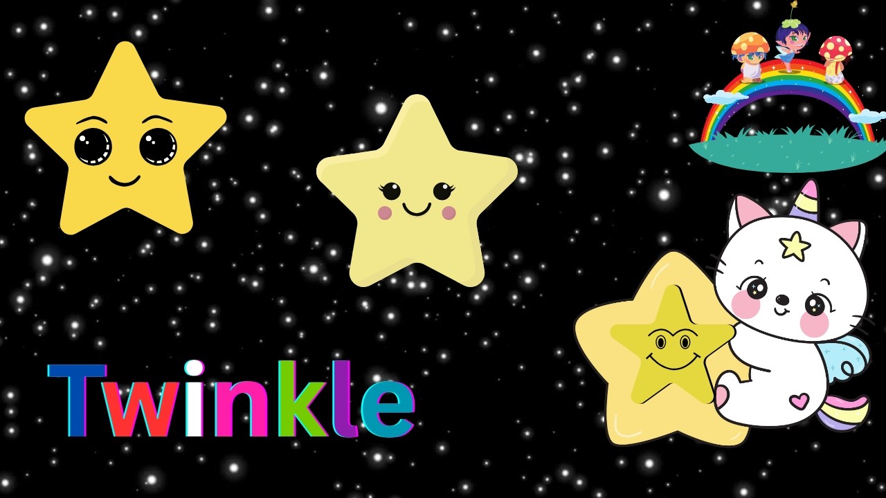 Twinkle Twinkle Little Star ⭐✨ | Sweet Baby Lullaby & Nursery Rhyme | Kids Bedtime Song