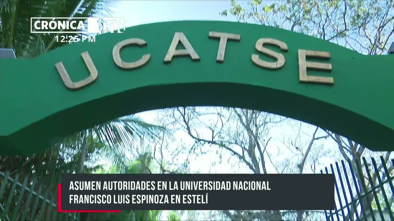 Estas son las autoridades de la Universidad Nacional Francisco Luis Espinoza en Estelí - Nicaragua
