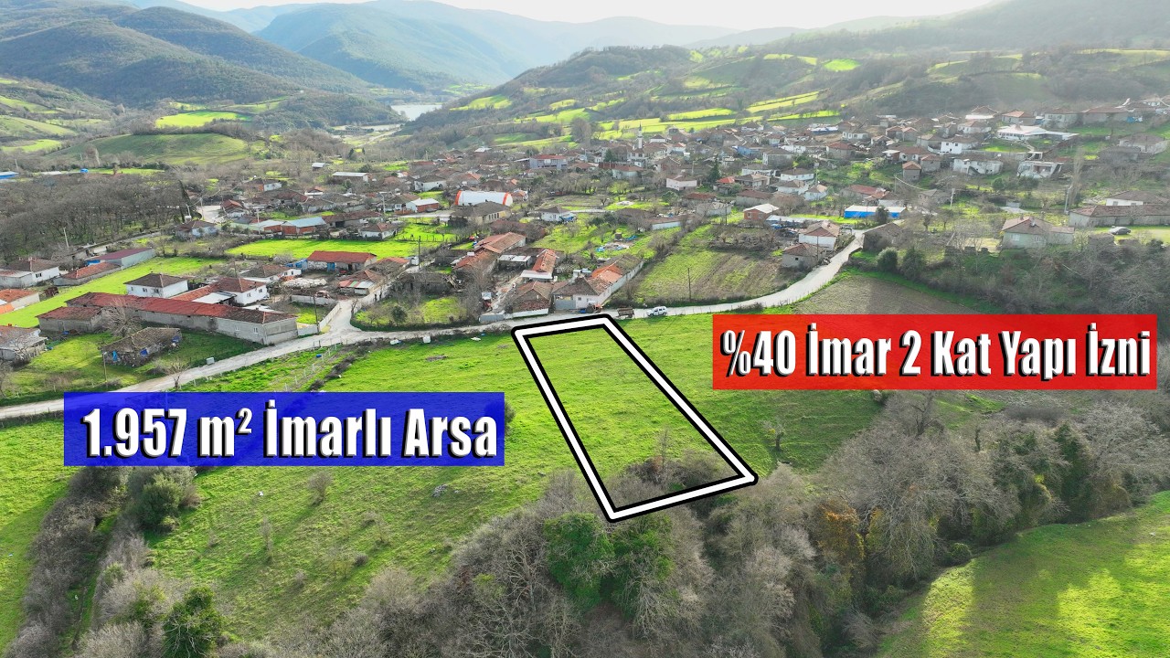 Gönen Kumköy'de 1.957 m2 İmarlı Arsa 3 Arkadaş Alabilir 2.500.000 TL