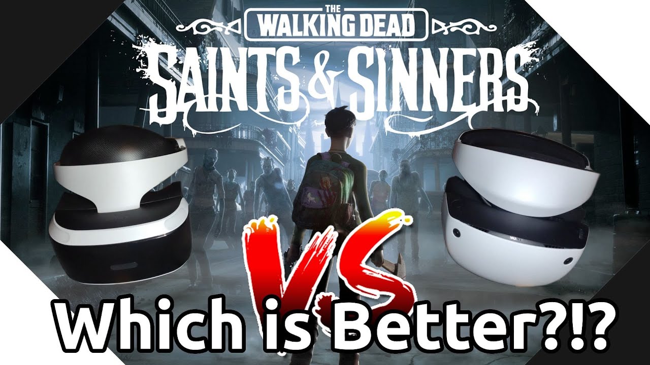 The Walking Dead Saints & Sinners PSVR1 vs PSVR2 Gameplay Comparison [No Commentary]
