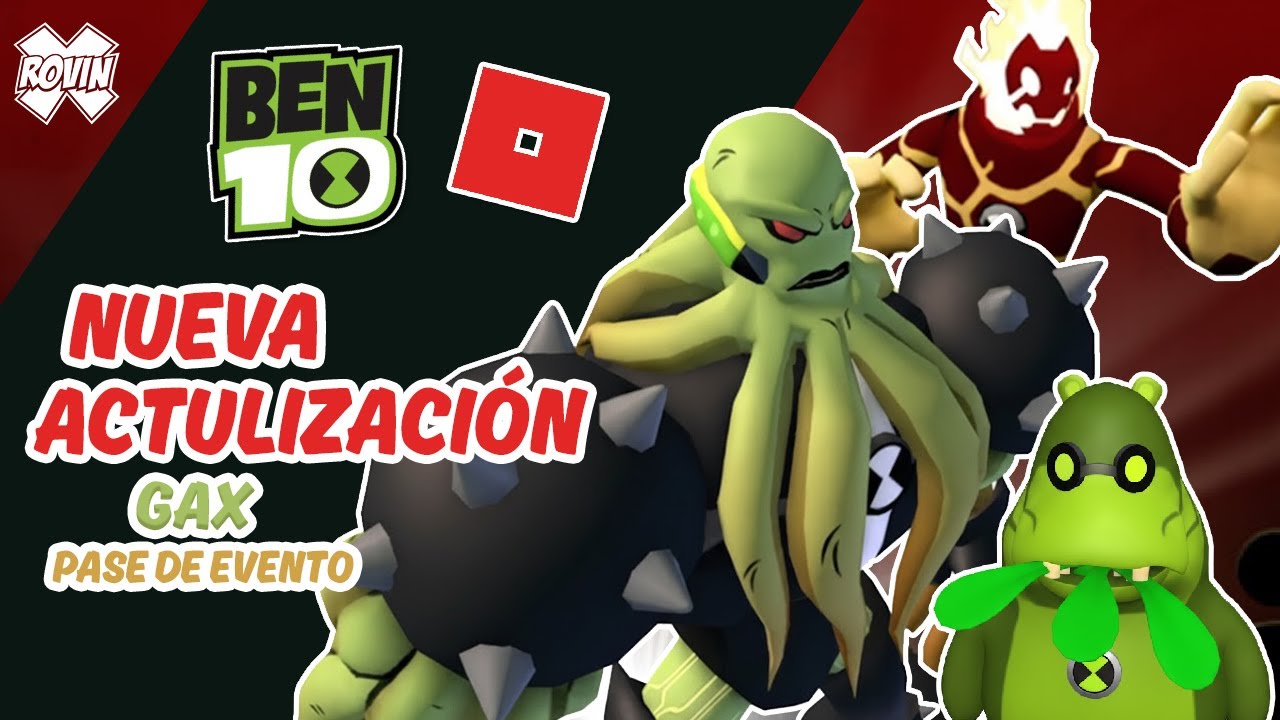 NUEVA ACTUALIZACIÓN para EL JUEGO DEFINITIVO de Ben 10 en Roblox: ¡Gax, Stats y más!