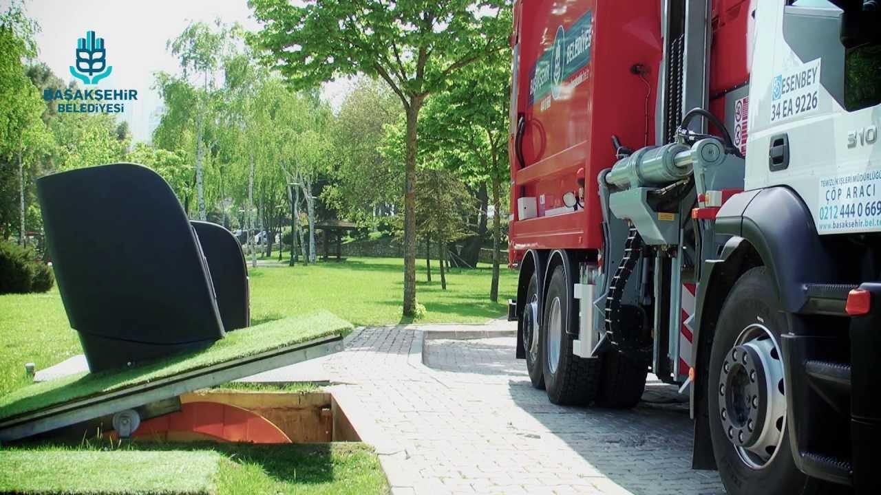 Akıllı Yer Altı Çöp Toplama Sistemi